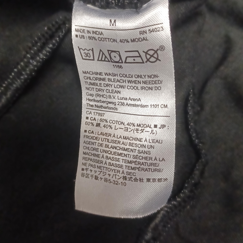 BANANA REPUBIC SIZE M Elegant Black Wrap Top - Picture 8 of 11